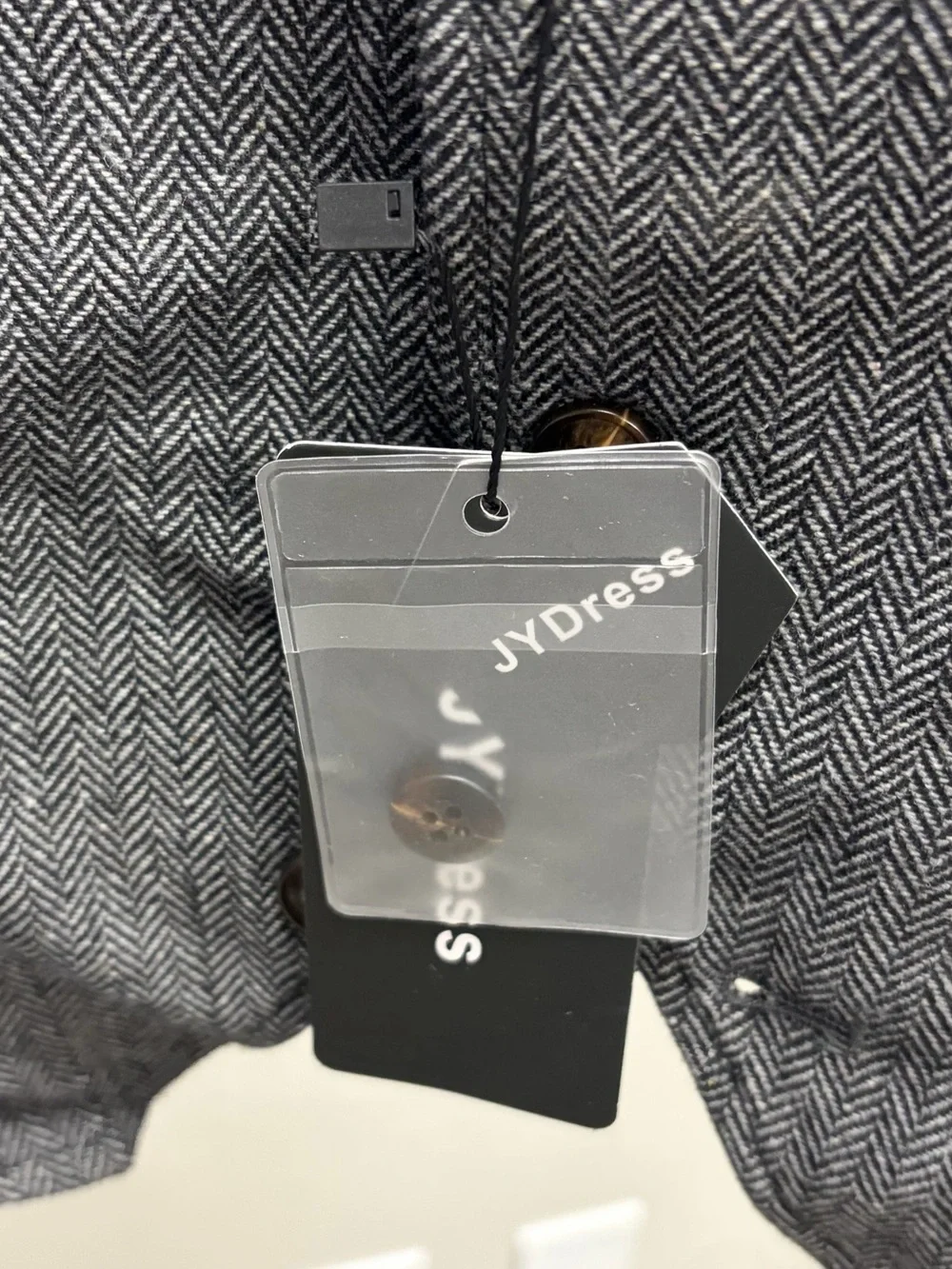 Gray Herringbone Vest - Classic Tailored Style